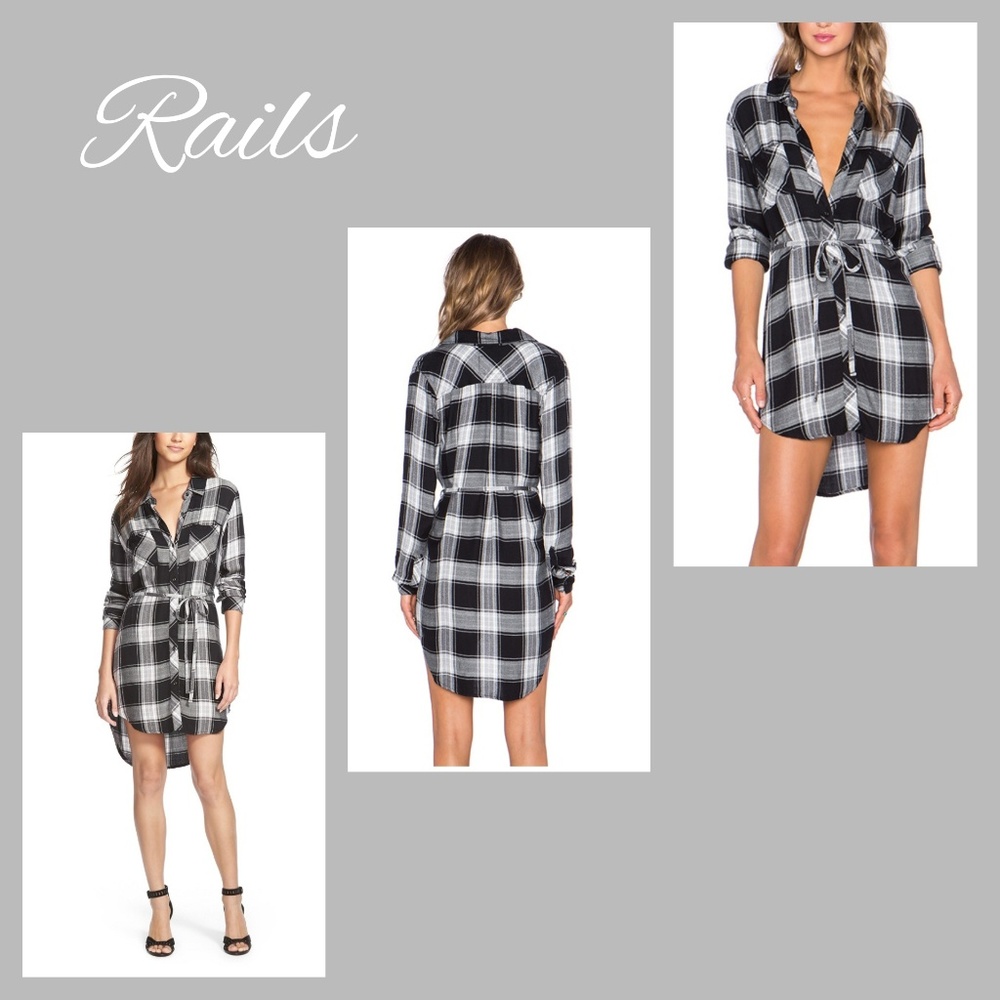 NWT Rails Nadine Flannel Dress Shirt